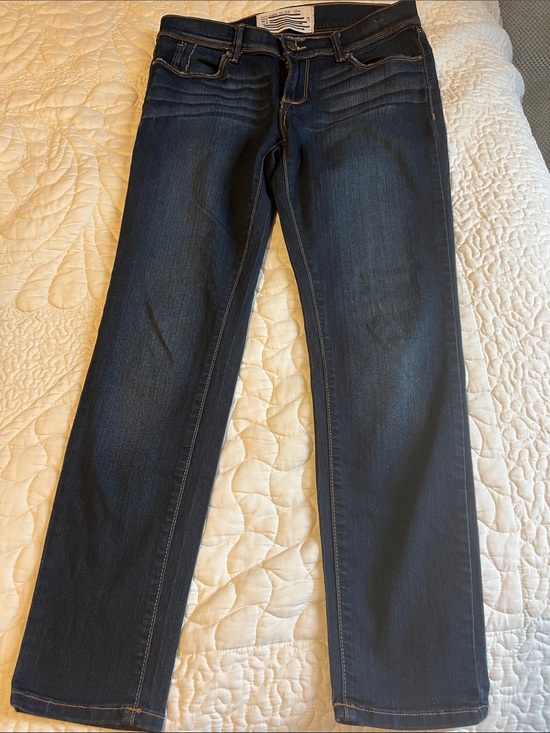 Free People Denim - Free People Dark Indigo Skinny Jeans Made In The USA American Stars&Strips Label